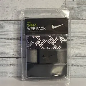 FRAME WW23DPAF04ALBT 関税送料込 Nike | Accessories | Nike Mens 3 In Web Pack Belt Grayblack